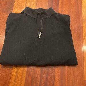 Black Hugo boss title neck, regular fit size large